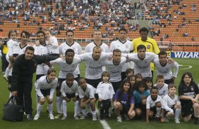 SP - CORINTHIANS/SP X ABC/RN - ESPORTES - durante partida vlida pelo returno do Campeonato Brasileiro da segunda diviso 2008, realizada no estdio do Pacaembu, neste sbado a tarde