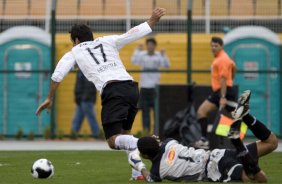 SP - CORINTHIANS/SP X ABC/RN - ESPORTES - durante partida vlida pelo returno do Campeonato Brasileiro da segunda diviso 2008, realizada no estdio do Pacaembu, neste sbado a tarde