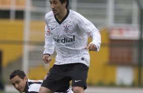 SP - CORINTHIANS/SP X ABC/RN - ESPORTES - durante partida vlida pelo returno do Campeonato Brasileiro da segunda diviso 2008, realizada no estdio do Pacaembu, neste sbado a tarde