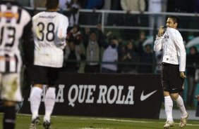 SP - CORINTHIANS/SP X ABC/RN - ESPORTES - durante partida vlida pelo returno do Campeonato Brasileiro da segunda diviso 2008, realizada no estdio do Pacaembu, neste sbado a tarde