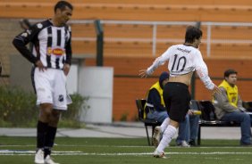 SP - CORINTHIANS/SP X ABC/RN - ESPORTES - durante partida vlida pelo returno do Campeonato Brasileiro da segunda diviso 2008, realizada no estdio do Pacaembu, neste sbado a tarde