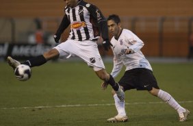 SP - CORINTHIANS/SP X ABC/RN - ESPORTES - durante partida vlida pelo returno do Campeonato Brasileiro da segunda diviso 2008, realizada no estdio do Pacaembu, neste sbado a tarde