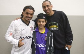 SP - CORINTHIANS/SP X ABC/RN - ESPORTES - nos vestiários antes da partida válida pelo returno do Campeonato Brasileiro da segunda divisão 2008, realizada no estádio do Pacaembu, neste sábado a tarde