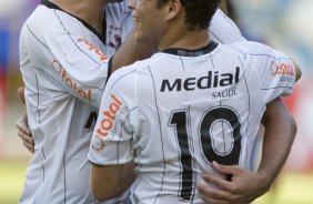 SP - FORTALEZA/CE X CORINTHIANS/SP - ESPORTES - durante partida vlida pelo returno do Campeonato Brasileiro da segunda diviso de 2008, realizada no estdio Castelo, neste sbado a tarde