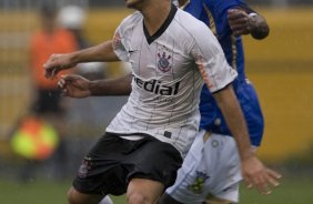 SP- CORINTHIANS/SP X SANTO ANDRE/SP - ESPORTES - durante partida válida pelo returno do Campeonato Brasileiro da segunda divisão de 2008, realizada no estádio do Pacaembu, zona oeste da cidade, neste sábado a tarde