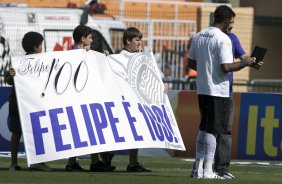 SP - CORINTHIANS/SP X VILA NOVA/GO - ESPORTES - durante a partida vlida pelo returno do Campeonato Brasileiro Serie B, realizado no estdio do Pacaembu, zona oeste da cidade, neste sbado a tarde