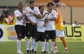 SP - CORINTHIANS/SP X VILA NOVA/GO - ESPORTES - durante a partida vlida pelo returno do Campeonato Brasileiro Serie B, realizado no estdio do Pacaembu, zona oeste da cidade, neste sbado a tarde