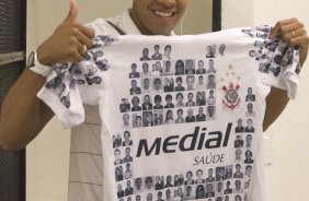 SP - CORINTHIANS/SP X AVAI/SC - ESPORTES - nos vestiários antes da partida válida pelo returno do Campeonato Brasileiro Serie B, realizado no estádio do Pacaembu, zona oeste da cidade, neste sábado a tarde