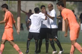 Durante jogo-treino do Corinthians contra o Unio Barbarense, realizado esta tarde no Spa Sport Resort, na cidade de Itu, interior de So Paulo, durante a pre-temporada de 2009; O time faz sua estreia no Campeonato Paulista no dia 22/01, contra o Barueri, no Pacaembu