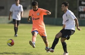 Durante jogo-treino do Corinthians contra o União Barbarense, realizado esta tarde no Spa Sport Resort, na cidade de Itu, interior de São Paulo, durante a pre-temporada de 2009; O time faz sua estreia no Campeonato Paulista no dia 22/01, contra o Barueri, no Pacaembu