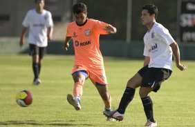 Durante jogo-treino do Corinthians contra o Unio Barbarense, realizado esta tarde no Spa Sport Resort, na cidade de Itu, interior de So Paulo, durante a pre-temporada de 2009; O time faz sua estreia no Campeonato Paulista no dia 22/01, contra o Barueri, no Pacaembu