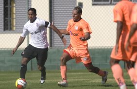 Durante jogo-treino do Corinthians contra o Unio Barbarense, realizado esta tarde no Spa Sport Resort, na cidade de Itu, interior de So Paulo, durante a pre-temporada de 2009; O time faz sua estreia no Campeonato Paulista no dia 22/01, contra o Barueri, no Pacaembu