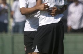 Durante jogo-treino do Corinthians contra o Unio Barbarense, realizado esta tarde no Spa Sport Resort, na cidade de Itu, interior de So Paulo, durante a pre-temporada de 2009; O time faz sua estreia no Campeonato Paulista no dia 22/01, contra o Barueri, no Pacaembu