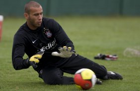 Durante o treino do Corinthians realizado esta manh no Spa Sport Resort, na cidade de Itu, interior de So Paulo, durante a pre-temporada de 2009; O time faz sua estreia no Campeonato Paulista no dia 22/01, contra o Barueri, no Pacaembu