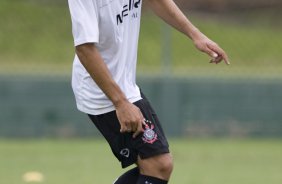 Durante o treino do Corinthians realizado esta manh no Spa Sport Resort, na cidade de Itu, interior de So Paulo, durante a pre-temporada de 2009; O time faz sua estreia no Campeonato Paulista no dia 22/01, contra o Barueri, no Pacaembu