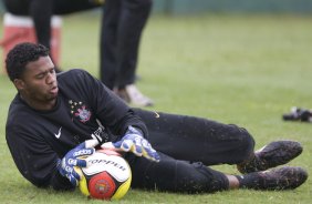 Durante o treino do Corinthians realizado esta manh no Spa Sport Resort, na cidade de Itu, interior de So Paulo, durante a pre-temporada de 2009; O time faz sua estreia no Campeonato Paulista no dia 22/01, contra o Barueri, no Pacaembu