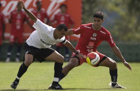 Durante o jogo-treino do Corinthians contra o São José realizado esta tarde no Spa Sport Resort, na cidade de Itu, interior de São Paulo, durante a pre-temporada de 2009; O time faz sua estreia no Campeonato Paulista no dia 22/01, contra o Barueri, no Pacaembu