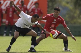 Durante o jogo-treino do Corinthians contra o So Jos realizado esta tarde no Spa Sport Resort, na cidade de Itu, interior de So Paulo, durante a pre-temporada de 2009; O time faz sua estreia no Campeonato Paulista no dia 22/01, contra o Barueri, no Pacaembu