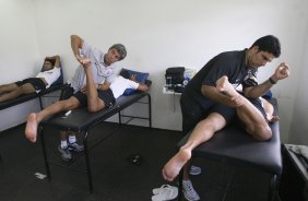 Durante o jogo-treino do Corinthians contra o So Jos realizado esta tarde no Spa Sport Resort, na cidade de Itu, interior de So Paulo, durante a pre-temporada de 2009; O time faz sua estreia no Campeonato Paulista no dia 22/01, contra o Barueri, no Pacaembu