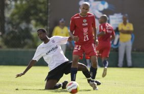 Durante o jogo-treino do Corinthians contra o So Jos realizado esta tarde no Spa Sport Resort, na cidade de Itu, interior de So Paulo, durante a pre-temporada de 2009; O time faz sua estreia no Campeonato Paulista no dia 22/01, contra o Barueri, no Pacaembu