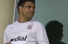 Durante o treino do Corinthians realizado esta manh no Spa Sport Resort, na cidade de Itu, interior de So Paulo, durante a pre-temporada de 2009; Amanha o time faz um amistoso no Pacaembu contra o Estudiantes de Buenos Aires e sua estreia no Campeonato Paulista ser no dia 22/01, contra o Barueri, tambem no Pacaembu