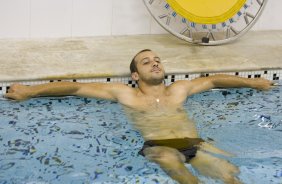 SP - ESPORTES - durante o treino do Corinthians realizado esta manh no Parque So Jorge, zona leste de So Paulo. O time joga pelo no Campeonato Paulista dia 24/01, domingo, contra o Bragantino, em Bragana Paulista