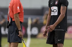 SAO PAULO/SP X CORINTHIANS/SP - em um lance durante o jogo realizado esta tarde no estdio do Morumbi, zona sul de So Paulo, vlido pelo Campeonato Paulista de 2009