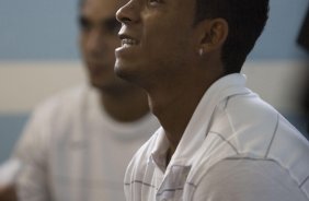 CORINTHIANS/SP X NOROESTE/BAURU- nos vestiários antes do jogo realizado esta noite no estádio Eduardo José Farah, em Presidente Prudente, interior de São Paulo, válido pelo Campeonato Paulista de 2009