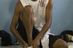 CORINTHIANS/SP X NOROESTE/BAURU- nos vestiários antes do jogo realizado esta noite no estádio Eduardo José Farah, em Presidente Prudente, interior de São Paulo, válido pelo Campeonato Paulista de 2009