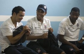 CORINTHIANS/SP X NOROESTE/BAURU- nos vestiários antes do jogo realizado esta noite no estádio Eduardo José Farah, em Presidente Prudente, interior de São Paulo, válido pelo Campeonato Paulista de 2009