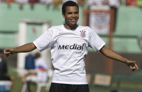 Durante o treino realizado esta manh no estdio Eduardo Jos Farah. O time joga amanh, domingo, 01/03 a noite, pelo Campeonato Paulista, contra o Marilia, no estdio Bento de Abreu, em Marilia