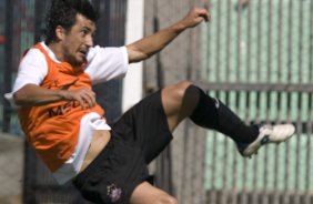 Durante o treino realizado esta manh no estdio Eduardo Jos Farah. O time joga amanh, domingo, 01/03 a noite, pelo Campeonato Paulista, contra o Marilia, no estdio Bento de Abreu, em Marilia