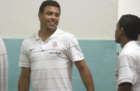 MARILIA X CORINTHIANS/SP - nos vestiários antes do jogo realizado esta noite no estádio Bento de Abreu, em Marilia, interior de São Paulo, válido pelo Campeonato Paulista de 2009