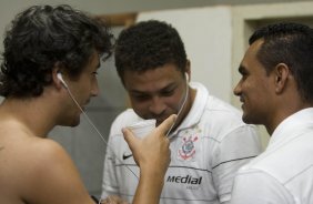 MARILIA X CORINTHIANS/SP - nos vestirios antes do jogo realizado esta noite no estdio Bento de Abreu, em Marilia, interior de So Paulo, vlido pelo Campeonato Paulista de 2009