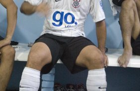 Presidente Prudente/SP - ESPORTES - PALMEIRAS/SP X CORINTHIANS/SP - em um lance durante o jogo realizado esta tarde no estádio Eduardo José Farh, em Presidente Prudente, interior de São Paulo, válido pelo Campeonato Paulista de 2009