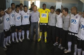 Presidente Prudente/SP - ESPORTES - PALMEIRAS/SP X CORINTHIANS/SP - em um lance durante o jogo realizado esta tarde no estádio Eduardo José Farh, em Presidente Prudente, interior de São Paulo, válido pelo Campeonato Paulista de 2009
