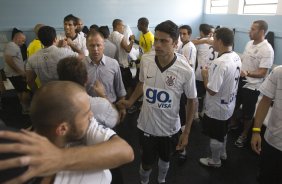 Presidente Prudente/SP - ESPORTES - PALMEIRAS/SP X CORINTHIANS/SP - em um lance durante o jogo realizado esta tarde no estdio Eduardo Jos Farh, em Presidente Prudente, interior de So Paulo, vlido pelo Campeonato Paulista de 2009