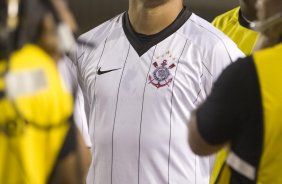 CORINTHIANS/SP X SAO CAETANO/SAO CAETANO DO SUL - em um lance da partida realizada esta noite no estádio do Pacaembu, zona oeste da cidade, válido pelo Campeonato Paulista de 2009