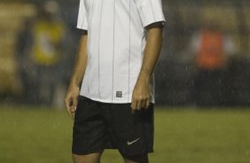 CORINTHIANS/SP X SAO CAETANO/SAO CAETANO DO SUL - em um lance da partida realizada esta noite no estádio do Pacaembu, zona oeste da cidade, válido pelo Campeonato Paulista de 2009