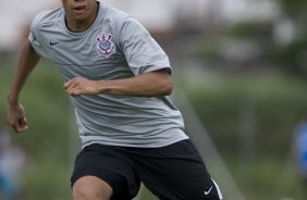 Durante o treino do Corinthians realizado esta tarde no Parque Ecolgico do Tiete, zona leste da cidade. O Corinthians joga domingo, 15/03 a tarde, pelo Campeonato Paulista 2009, contra o Santo Andr, no estdio do Bruno Jos Daniel