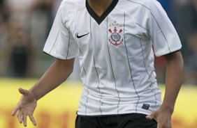 SANTO ANDRE/SP X CORINTHIANS/SP - em um lance da partida realizada esta tarde no estdio Bruno Jos Daniel, em Santo Andr, vlido pelo Campeonato Paulista de 2009