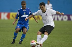 SANTO ANDRE/SP X CORINTHIANS/SP - em um lance da partida realizada esta tarde no estdio Bruno Jos Daniel, em Santo Andr, vlido pelo Campeonato Paulista de 2009