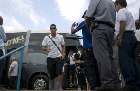 SANTO ANDRE/SP X CORINTHIANS/SP - nos vestiriosantes da partida realizada esta tarde no estdio Bruno Jos Daniel, em Santo Andr, vlido pelo Campeonato Paulista de 2009