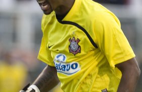 CORINTHIANS/SP X SANTOS/SANTOS - em um lance da partida realizada esta tarde no estdio do Pacaembu, zona oeste da cidade, vlido pelo Campeonato Paulista de 2009