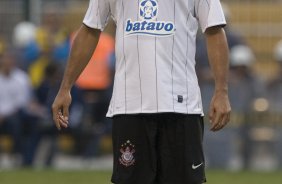 CORINTHIANS/SP X SANTOS/SANTOS - em um lance da partida realizada esta tarde no estdio do Pacaembu, zona oeste da cidade, vlido pelo Campeonato Paulista de 2009