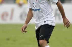 CORINTHIANS/SP X SANTOS/SANTOS - em um lance da partida realizada esta tarde no estdio do Pacaembu, zona oeste da cidade, vlido pelo Campeonato Paulista de 2009
