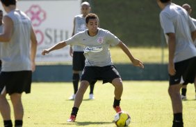 Durante o treino do Corinthians realizado esta manh no Spa Sport Resort, na cidade de Itu, interior de So Paulo. O Corinthians joga domingo, 12/04 a tarde, pelo Campeonato Paulista 2009 o primeiro jogo da semi-final contra o So Paulo, no estdio do Pacaembu