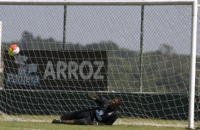 Durante o treino do Corinthians realizado esta manh no Spa Sport Resort, na cidade de Itu, interior de So Paulo. O Corinthians joga domingo, 12/04 a tarde, pelo Campeonato Paulista 2009 o primeiro jogo da semi-final contra o So Paulo, no estdio do Pacaembu