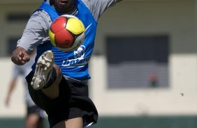 Durante o treino do Corinthians realizado esta manh no Spa Sport Resort, na cidade de Itu, interior de So Paulo. O Corinthians joga domingo, 12/04 a tarde, pelo Campeonato Paulista 2009 o primeiro jogo da semi-final contra o So Paulo, no estdio do Pacaembu