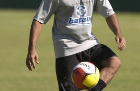 Durante o treino do Corinthians realizado esta manh no Spa Sport Resort, na cidade de Itu, interior de So Paulo. O Corinthians joga domingo, 12/04 a tarde, pelo Campeonato Paulista 2009 o primeiro jogo da semi-final contra o So Paulo, no estdio do Pacaembu